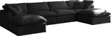 Plush Modular Sectional Sofa - Cloud-Like Comfort with Soft Down Feather Cushions for Ultimate Relaxation
