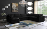 Plush Modular Sectional Sofa - Cloud-Like Comfort with Soft Down Feather Cushions for Ultimate Relaxation