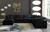 Plush Modular Sectional Sofa - Cloud-Like Comfort with Soft Down Feather Cushions for Ultimate Relaxation