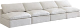 Plush Modular Sofa - Luxurious Cloud-Like Comfort with Soft Overstuffed Cushions for Relaxation