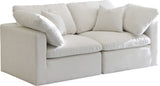 Plush Modular Sofa - Luxurious Cloud-Like Comfort with Soft Overstuffed Cushions for Relaxation