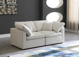 Plush Modular Sofa - Luxurious Cloud-Like Comfort with Soft Overstuffed Cushions for Relaxation