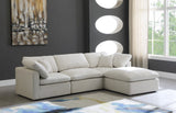 Plush Velvet Modular Sectional Sofa - Luxurious Cloud-Like Comfort with Customizable Configurations