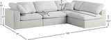 Plush Velvet Modular Sectional Sofa - Luxurious Cloud-Like Comfort with Customizable Configurations