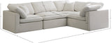 Plush Modular Sectional - Customizable Luxury Seating with Cloud-Like Comfort and Contemporary Style