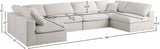 Plush Velvet Modular Sectional Sofa - Luxurious Cloud-Like Comfort with Customizable Configurations