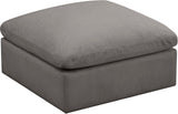 Plush Modular Ottoman: Experience Cloud-Like Comfort with Contemporary Design and Custom Configurations