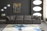 Plush Modular Sofa - Luxurious Cloud-Like Comfort with Soft Overstuffed Cushions for Relaxation
