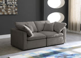 Plush Modular Sofa - Luxurious Cloud-Like Comfort with Soft Overstuffed Cushions for Relaxation