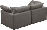 Plush Modular Sofa - Luxurious Cloud-Like Comfort with Soft Overstuffed Cushions for Relaxation