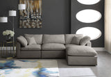 Plush Velvet Modular Sectional Sofa - Cloud-Like Comfort with Overstuffed Cushions & Custom Style