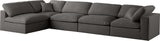 Plush Velvet Modular Sectional Sofa - Cloud-Like Comfort with Overstuffed Cushions & Custom Style