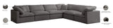 Plush Velvet Modular Sectional Sofa - Cloud-Like Comfort with Overstuffed Cushions & Custom Style