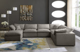 Plush Velvet Modular Sectional Sofa - Cloud-Like Comfort with Overstuffed Cushions & Custom Style