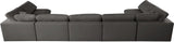 Plush Velvet Modular Sectional Sofa - Cloud-Like Comfort with Overstuffed Cushions & Custom Style