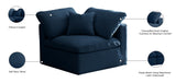 Plush Modular Corner Chair - Contemporary Design with Cloud-Like Comfort and Overstuffed Cushions