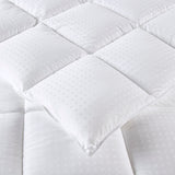 White Dobby Cotton Down Alternative Comforter