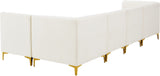 Alina Velvet Modular Sectional Sofa - Modern Deep Channel Tufting with Custom Configurations & Style