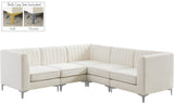 Alina Velvet Modular Sectional Sofa - Modern Deep Channel Tufting with Custom Configurations & Style