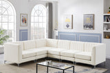 Alina Velvet Modular Sectional Sofa - Modern Deep Channel Tufting with Custom Configurations & Style