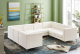 Alina Velvet Modular Sectional Sofa - Modern Deep Channel Tufting with Custom Configurations & Style