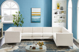 Alina Velvet Modular Sectional Sofa - Modern Deep Channel Tufting with Custom Configurations & Style