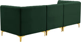 Alina Velvet Modular Sectional Sofa – Modern Deep Channel Tufting, Custom Configurations & Comfort