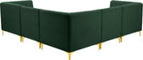 Alina Velvet Modular Sectional Sofa – Modern Deep Channel Tufting, Custom Configurations & Comfort