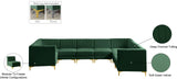 Alina Velvet Modular Sectional Sofa – Modern Deep Channel Tufting, Custom Configurations & Comfort