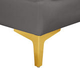 Alina Velvet Modular Sectional Sofa – Elegant Deep Channel Tufting, Custom Configurations & Comfort