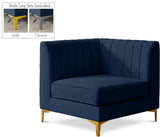 Alina Modular Corner Chair - Stylish Contemporary Design with Deep Channel Tufting for Comfort