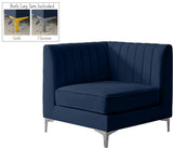 Alina Modular Corner Chair - Stylish Contemporary Design with Deep Channel Tufting for Comfort