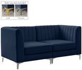 Alina Velvet Modular Sofa – Luxurious Deep Channel Tufting, Customizable Design for Modern Living Spaces