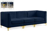 Alina Velvet Modular Sofa – Luxurious Deep Channel Tufting, Customizable Design for Modern Living Spaces