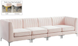 Alina Velvet Modular Sectional Sofa - Luxurious Black Upholstery with Deep Tufting & Custom Configurations