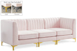 Alina Velvet Modular Sectional Sofa - Luxurious Black Upholstery with Deep Tufting & Custom Configurations