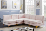 Alina Velvet Modular Sectional Sofa - Luxurious Black Upholstery with Deep Tufting & Custom Configurations