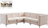 Alina Velvet Modular Sectional Sofa - Luxurious Black Upholstery with Deep Tufting & Custom Configurations