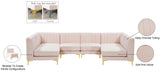 Alina Velvet Modular Sectional Sofa - Luxurious Black Upholstery with Deep Tufting & Custom Configurations