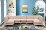 Alina Velvet Modular Sectional Sofa - Luxurious Black Upholstery with Deep Tufting & Custom Configurations