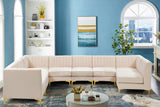 Alina Velvet Modular Sectional Sofa - Luxurious Black Upholstery with Deep Tufting & Custom Configurations