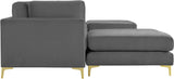 Julia Velvet Modular Sectional Sofa - Stylish, Customizable Comfort for Contemporary Living Spaces