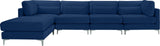Julia Velvet Modular Sectional Sofa: Luxurious Comfort, Customizable Design, Perfect for Any Space