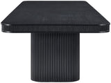 Mohari - Solid Wood And Oak Veneer 112" / 160" Dining Table
