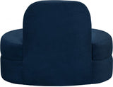 Mitzy Velvet Chair - Elegant Kidney-Shaped Design for Contemporary Spaces, Perfect for Relaxation