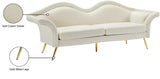Lips Velvet Sofa - Stunning Contemporary Design with Elegant Gold Legs for Luxurious Living Room Style