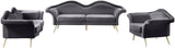 Lips Velvet Sofa - Stunning Contemporary Design with Elegant Gold Legs for Luxurious Living Room Style