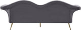 Lips Velvet Sofa - Stunning Contemporary Design with Elegant Gold Legs for Luxurious Living Room Style
