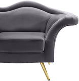 Lips Velvet Sofa - Stunning Contemporary Design with Elegant Gold Legs for Luxurious Living Room Style