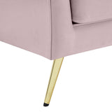 Lips Velvet Sofa - Stunning Contemporary Design with Elegant Gold Legs for Luxurious Living Room Style